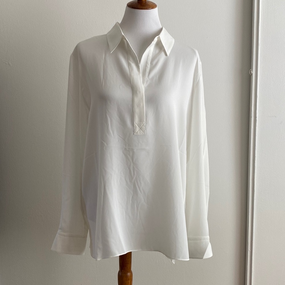 The Reser/R | Label Cream Blouse